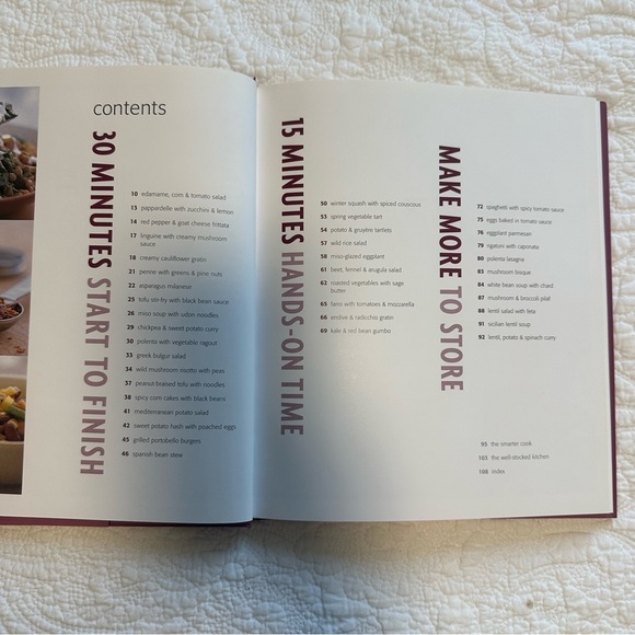 Williams Sonoma Food Made Fast Vegetarian Cookbook - Picture 3 of 7